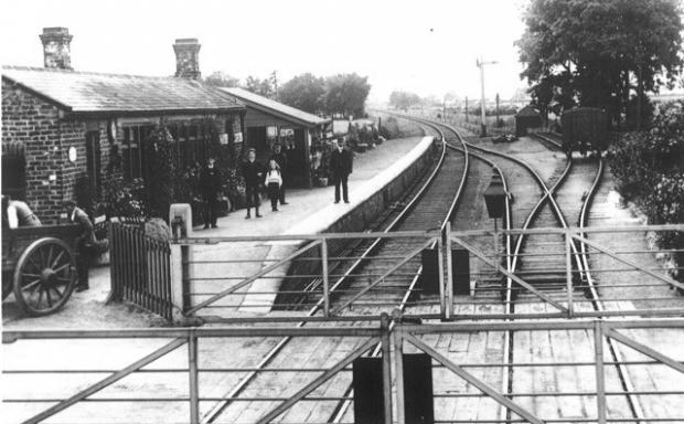 Darlington and Stockton Times: Scruton station
